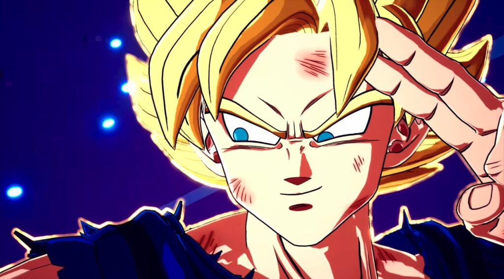 ドラゴンボールZ スパーキング！ゼロ｜超サイヤ人孫悟空が瞬間移動を構える名シーン 公式スクリーンショット